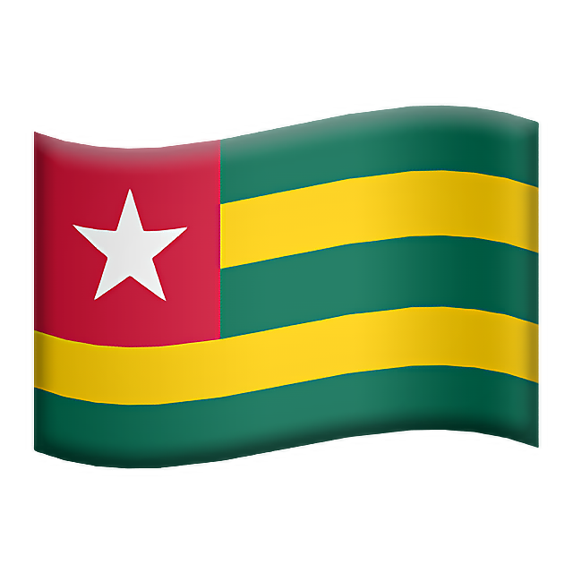 Flag: Togo