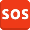 Эмодзи В квадрате sos 🆘 image - Skype style