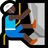 Man Climbing: Dark Skin Tone