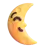 Last Quarter Moon Face