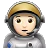 Astronaut: Light Skin Tone