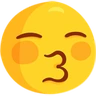 닫힌 눈으로 키스하는 얼굴 Emoji 😚 image - Facebook Messenger (2016) style