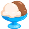 Helado Emoji 🍨 image - Facebook Messenger (2016) style