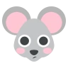 Emoji Egér arca 🐭 image - EmojiTwo style