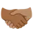 Handshake: Medium Skin Tone, Medium-Dark Skin Tone