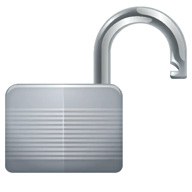 Cadenas ouvert