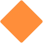 Diamante Laranja Grande