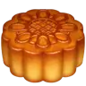 달 케이크 Emoji 🥮 image - Apple style