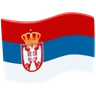 Flag: Serbia Emoji 🇷🇸 image - Facebook Messenger (2016) style