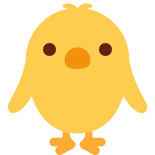 Front-Facing Baby Chick
