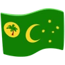 Flag: Cocos (Keeling) Islands Emoji 🇨🇨 image - Facebook Messenger (2016) style