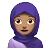 Woman With Headscarf: Medium Skin Tone