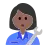 Woman Mechanic: Medium-Dark Skin Tone
