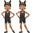 People With Bunny Ears: Medium Skin Tone