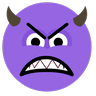 Diablotin Emoji 👿 image - Skype style