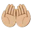Palms Up Together: Medium-Light Skin Tone