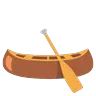 Canoe Emoji 🛶 image - Google Noto Color Animated style