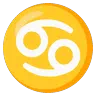 巨蟹座 Emoji ♋ image - Google Noto Color Animated style