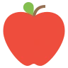 Pomme rouge Emoji 🍎 image - EmojiTwo style