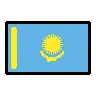Flag: Kazakhstan Emoji 🇰🇿 image - OpenMoji style