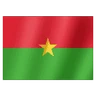 Flag: Burkina Faso Emoji 🇧🇫 image - Huawei Harmony OS style