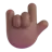 Love-You Gesture: Medium-Dark Skin Tone