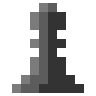 Emoji Fekete sakk gyalog ♟ image - SerenityOS style