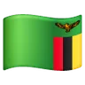 Flag: Zambia Emoji 🇿🇲 image - Samsung style