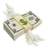 날개 달린 돈 Emoji 💸 image - Huawei Harmony OS style