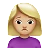 Woman Frowning: Medium-Light Skin Tone