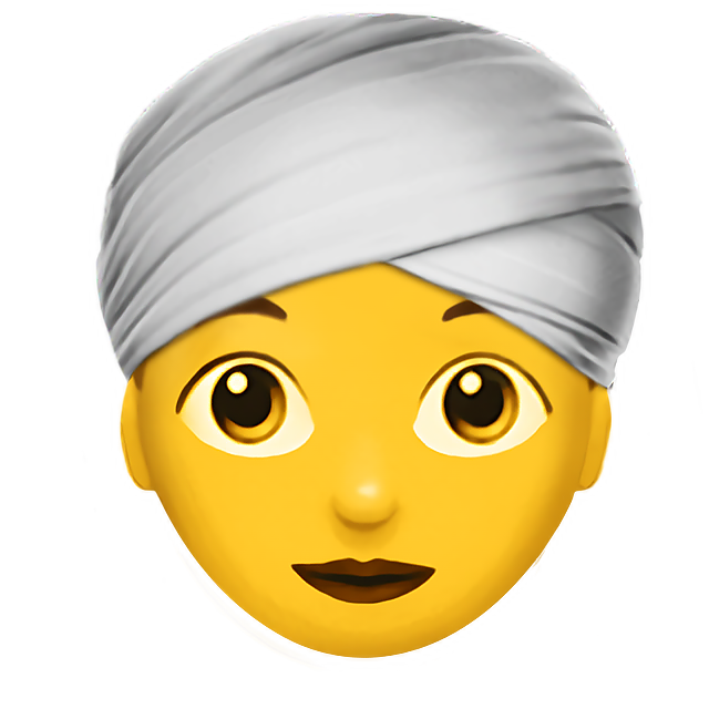 Woman Wearing Turban