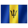 Flag: Barbados Emoji 🇧🇧 image - Huawei Harmony OS style