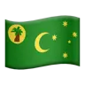 Flag: Cocos (Keeling) Islands Emoji 🇨🇨 image - Apple style