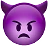 Angry Face With Horns