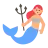 Mermaid: Medium-Light Skin Tone