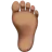 Foot: Medium Skin Tone