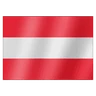 Flag: Austria Emoji 🇦🇹 image - Huawei Harmony OS style