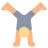 Person Cartwheeling: Medium-Light Skin Tone