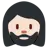 Woman: Light Skin Tone, Beard