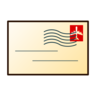 Stamped Envelope 🖃 image - Emojidex style