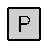 負の2乗ラテン大文字P