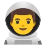 Man Astronaut Emoji 👨‍🚀 image - Google Noto Color style