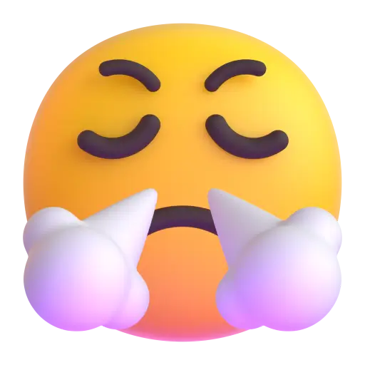 Face With Steam From Nose