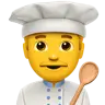 Man Cook Emoji 👨‍🍳 image - Apple style