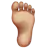 Foot: Medium-Light Skin Tone