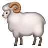 Bélier Emoji 🐏 image - Samsung style