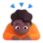 Person Bowing: Medium-Dark Skin Tone