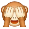 Zobacz-No-Evil Monkey Emoji 🙈 image - Samsung style