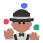 Person Juggling: Medium Skin Tone
