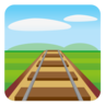 Demiryolu parça Emoji 🛤 image - Emojidex style